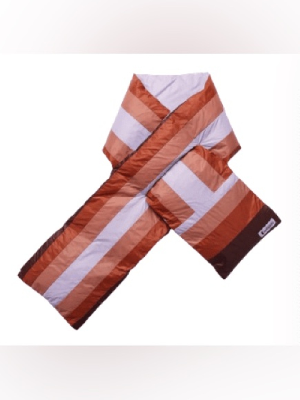 NWT Cotopaxi Fuego Down Scarf Thistle Stripes